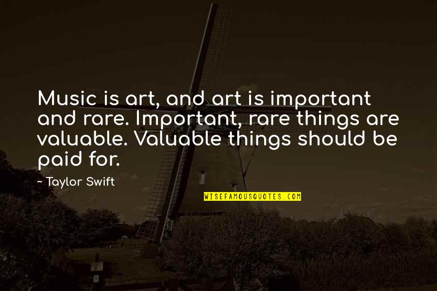 Music Is Art Quotes By Taylor Swift: Music is art, and art is important and Music Is Art Quotes By Taylor Swift: Music is art, and art is important and
