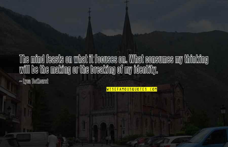 Mustache Template Quotes By Lysa TerKeurst: The mind feasts on what it focuses on. Mustache Template Quotes By Lysa TerKeurst: The mind feasts on what it focuses on.