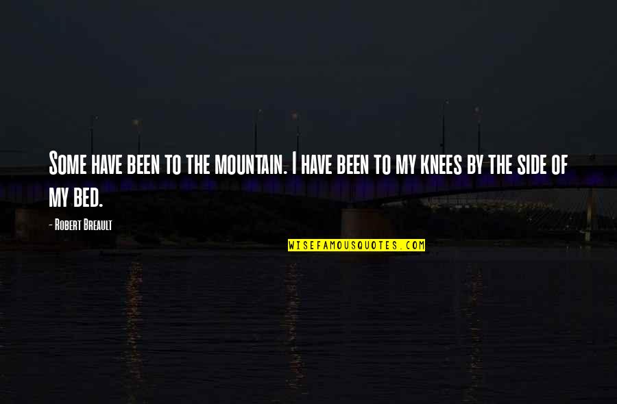 My Bed Quotes By Robert Breault: Some have been to the mountain. I have