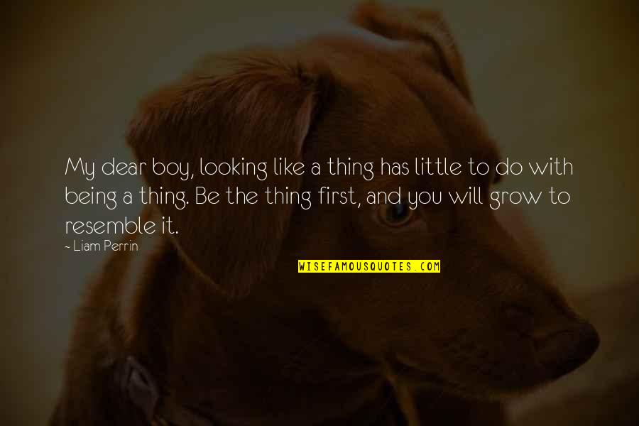 My Dreams With You Quotes By Liam Perrin: My dear boy, looking like a thing has My Dreams With You Quotes By Liam Perrin: My dear boy, looking like a thing has
