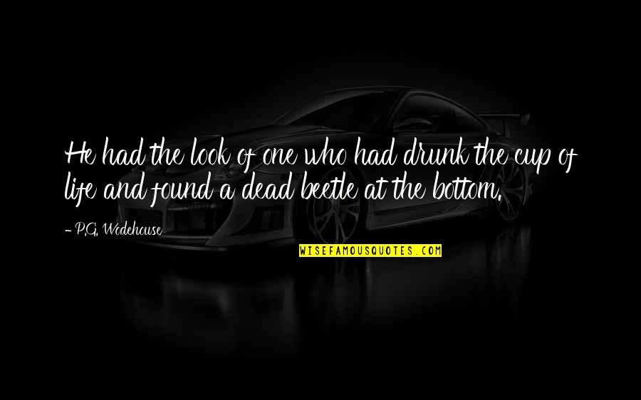 My Face Expression Quotes By P.G. Wodehouse: He had the look of one who had