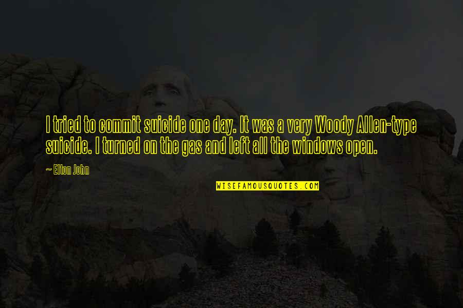 My Faith Is Being Tested Quotes By Elton John: I tried to commit suicide one day. It My Faith Is Being Tested Quotes By Elton John: I tried to commit suicide one day. It
