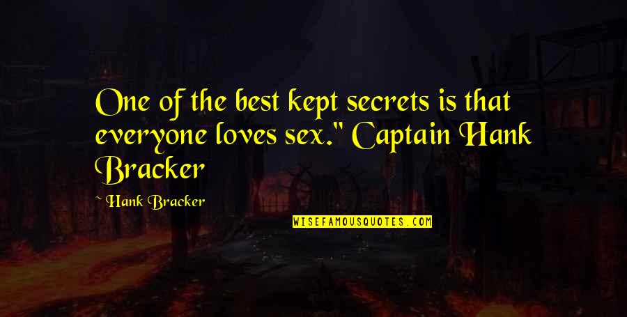 My Heart Is Protected Quotes By Hank Bracker: One of the best kept secrets is that