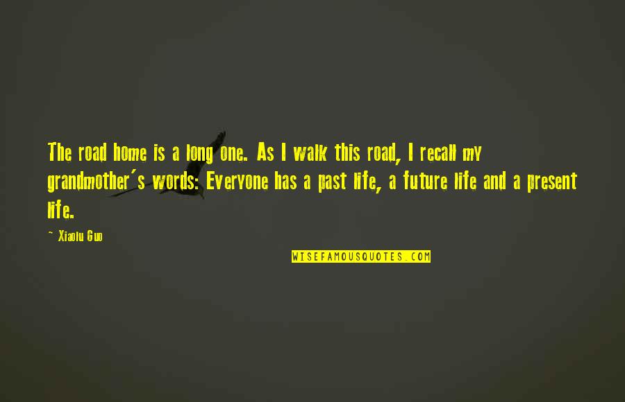 My Past Life Quotes By Xiaolu Guo: The road home is a long one. As