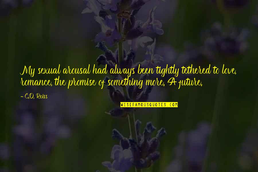 My Promise To You Love Quotes By C.D. Reiss: My sexual arousal had always been tightly tethered My Promise To You Love Quotes By C.D. Reiss: My sexual arousal had always been tightly tethered