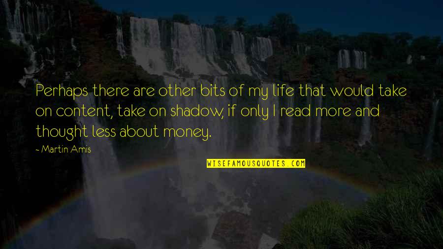 My Shadow Quotes By Martin Amis: Perhaps there are other bits of my life