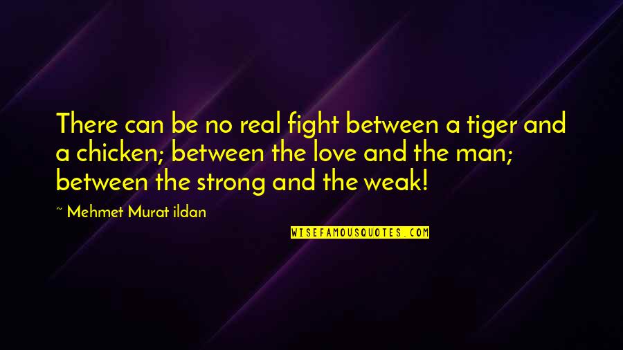 My Strong Man Quotes By Mehmet Murat Ildan: There can be no real fight between a My Strong Man Quotes By Mehmet Murat Ildan: There can be no real fight between a
