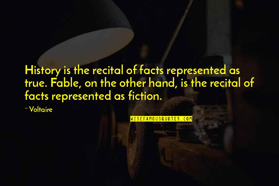 Myopathic Gait Quotes By Voltaire: History is the recital of facts represented as Myopathic Gait Quotes By Voltaire: History is the recital of facts represented as