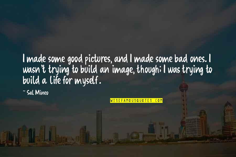 Myself With Pictures Quotes By Sal Mineo: I made some good pictures, and I made Myself With Pictures Quotes By Sal Mineo: I made some good pictures, and I made