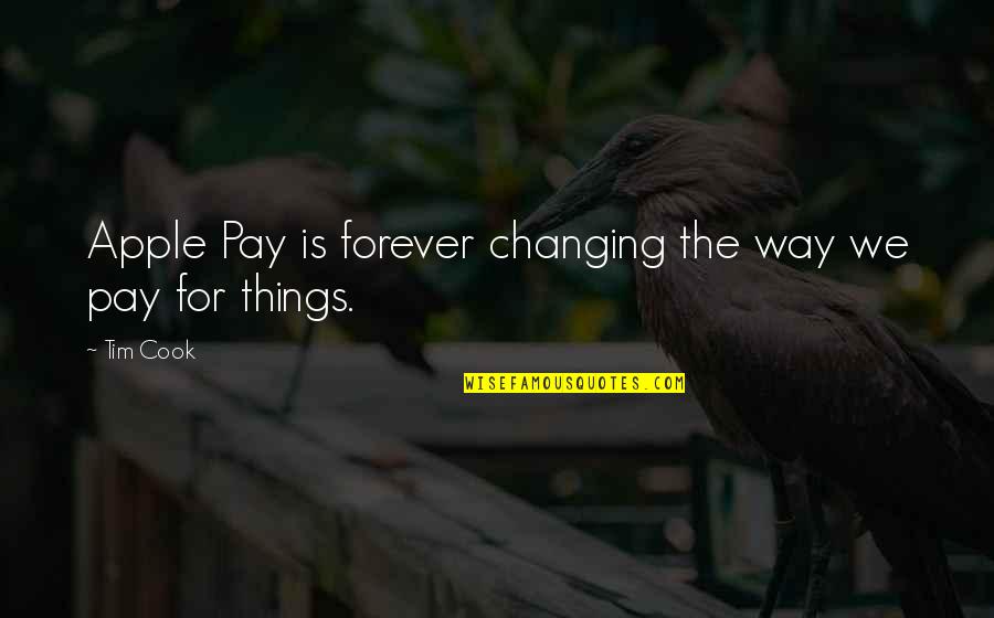 Mysql Surround With Quotes By Tim Cook: Apple Pay is forever changing the way we