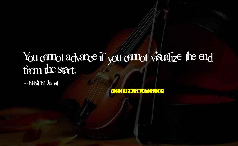 Nabil Quotes By Nabil N. Jamal: You cannot advance if you cannot visualize the Nabil Quotes By Nabil N. Jamal: You cannot advance if you cannot visualize the