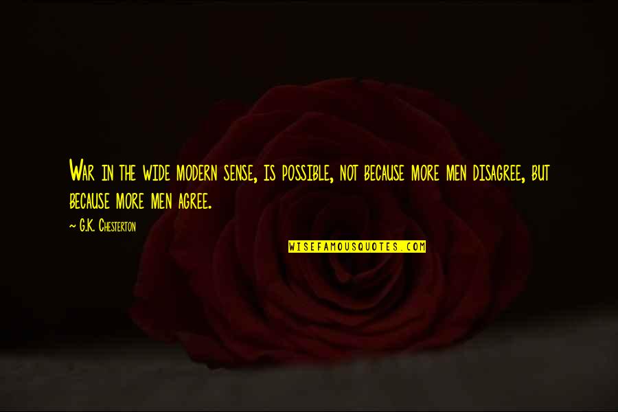 Naboulsi Mp3 Quotes By G.K. Chesterton: War in the wide modern sense, is possible, Naboulsi Mp3 Quotes By G.K. Chesterton: War in the wide modern sense, is possible,