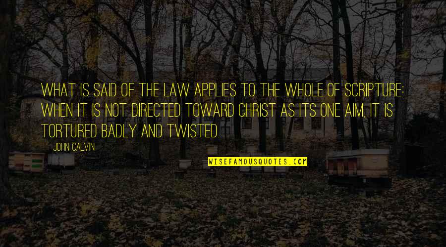Nakakamiss Lang Kasi Quotes By John Calvin: What is said of the law applies to Nakakamiss Lang Kasi Quotes By John Calvin: What is said of the law applies to