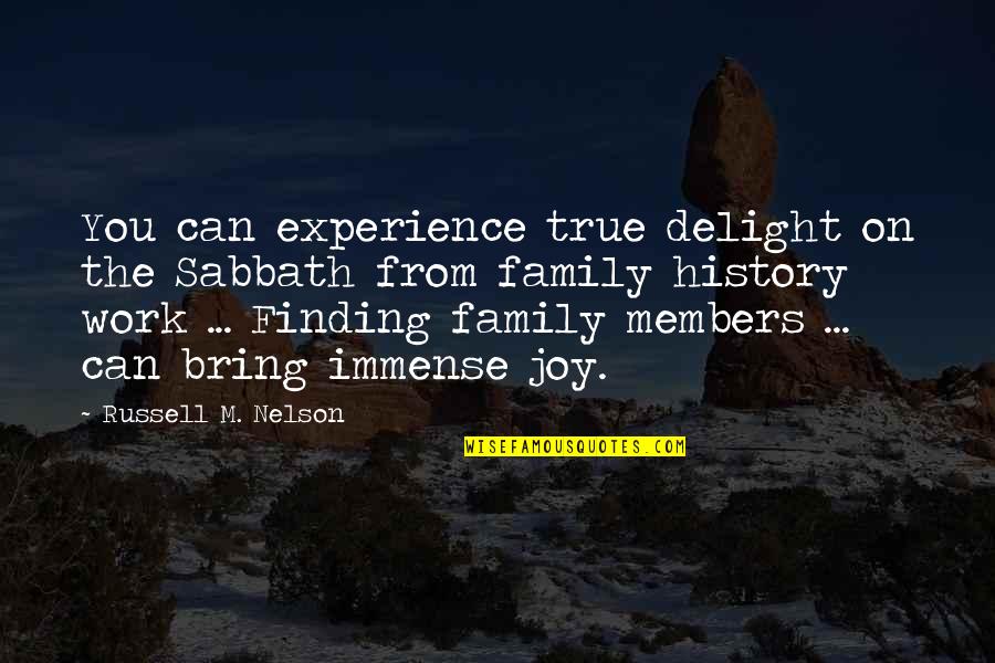 Namase New Orleans Quotes By Russell M. Nelson: You can experience true delight on the Sabbath Namase New Orleans Quotes By Russell M. Nelson: You can experience true delight on the Sabbath