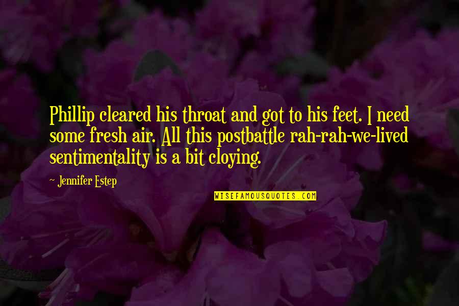 Nancy Riche Quotes By Jennifer Estep: Phillip cleared his throat and got to his Nancy Riche Quotes By Jennifer Estep: Phillip cleared his throat and got to his