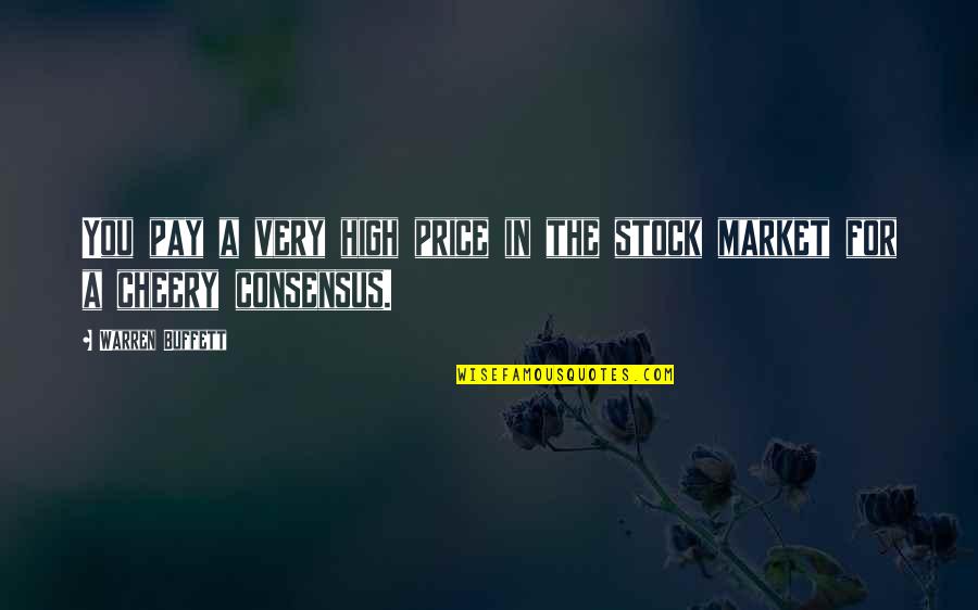 Nanoseconds Quotes By Warren Buffett: You pay a very high price in the