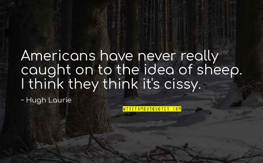 Nanuka Gogichaishvili Quotes By Hugh Laurie: Americans have never really caught on to the Nanuka Gogichaishvili Quotes By Hugh Laurie: Americans have never really caught on to the