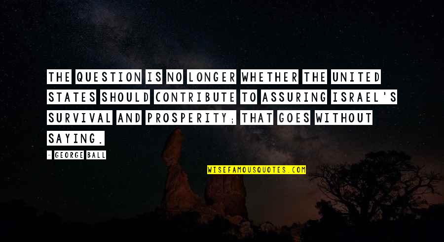 Napagkasunduan Quotes By George Ball: The question is no longer whether the United Napagkasunduan Quotes By George Ball: The question is no longer whether the United
