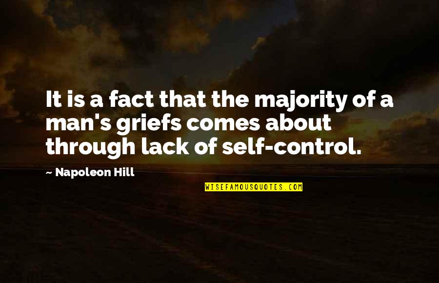 Napoleon's Quotes By Napoleon Hill: It is a fact that the majority of