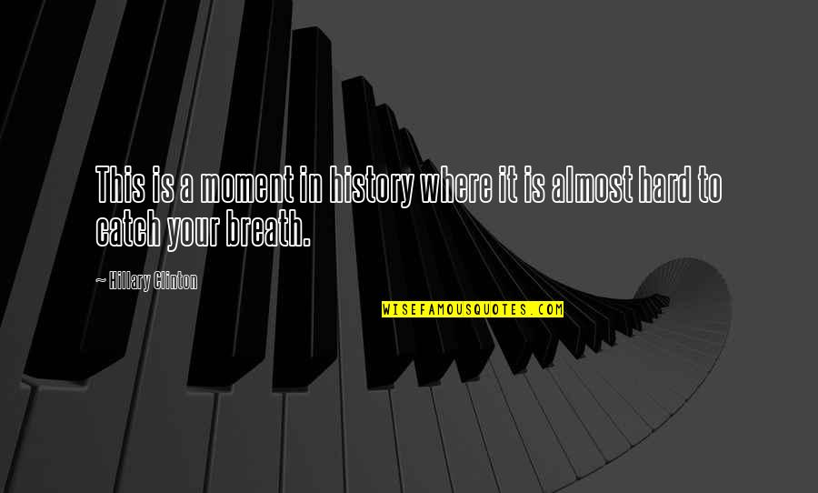 Napredna Stranka Quotes By Hillary Clinton: This is a moment in history where it