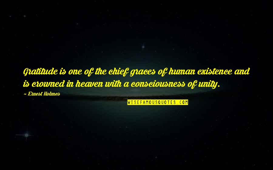Narcissistic Personality Disorder Quotes By Ernest Holmes: Gratitude is one of the chief graces of