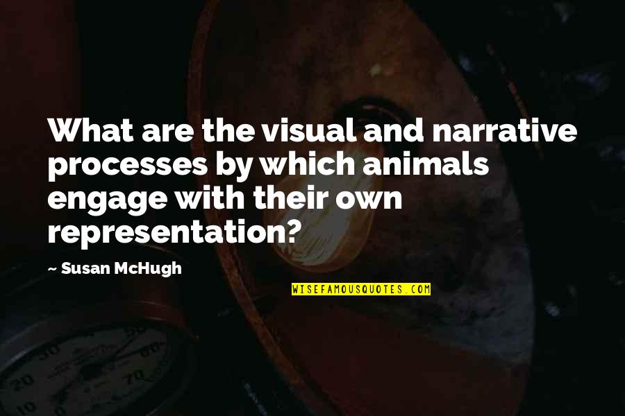 Narrative With Quotes By Susan McHugh: What are the visual and narrative processes by