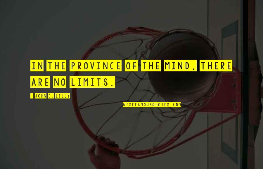 Nasiriyah Bridge Quotes By John C. Lilly: In the province of the mind, there are Nasiriyah Bridge Quotes By John C. Lilly: In the province of the mind, there are