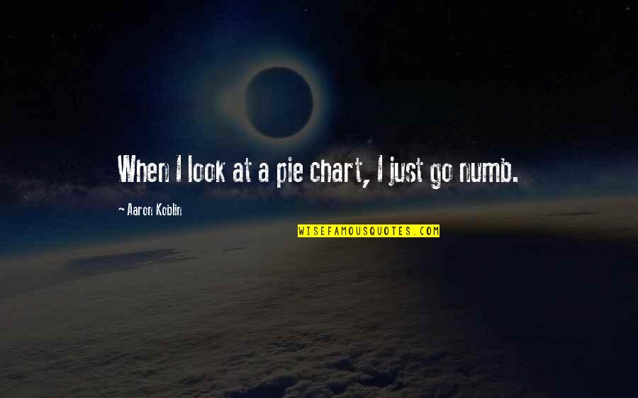 Natalsikan Quotes By Aaron Koblin: When I look at a pie chart, I Natalsikan Quotes By Aaron Koblin: When I look at a pie chart, I