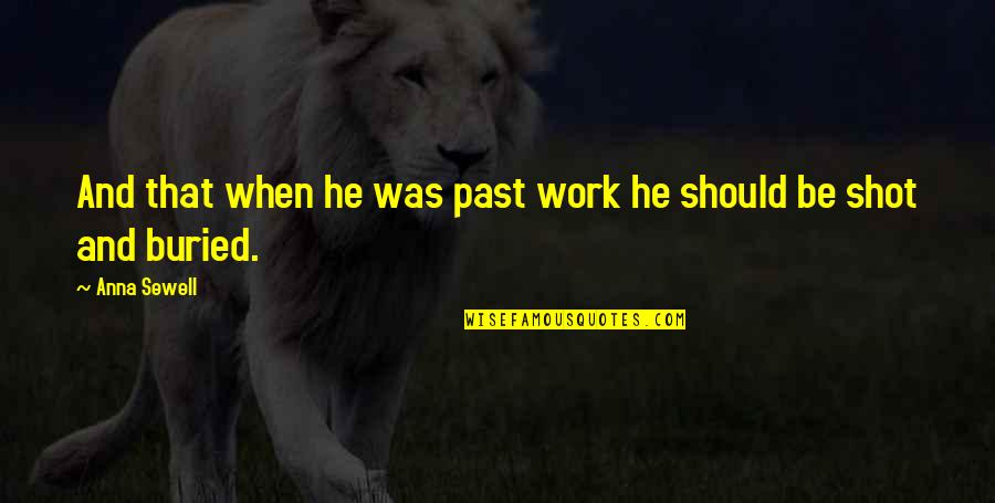 Nate And Maddy Quotes By Anna Sewell: And that when he was past work he