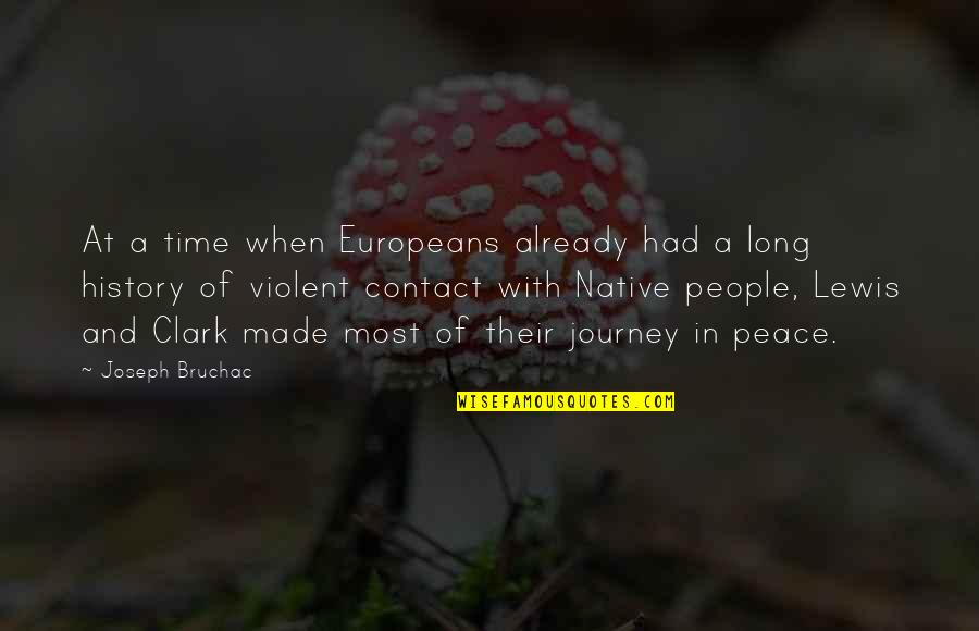 Native People Quotes By Joseph Bruchac: At a time when Europeans already had a