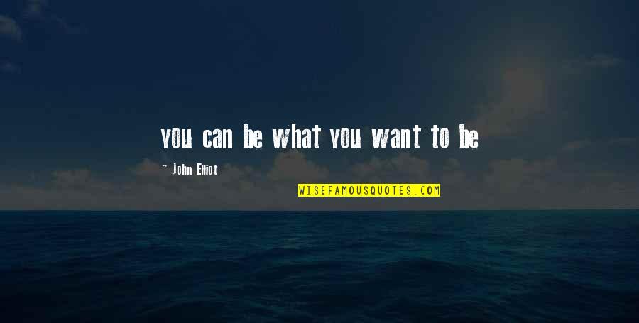 Native Son Significant Quotes By John Elliot: you can be what you want to be Native Son Significant Quotes By John Elliot: you can be what you want to be