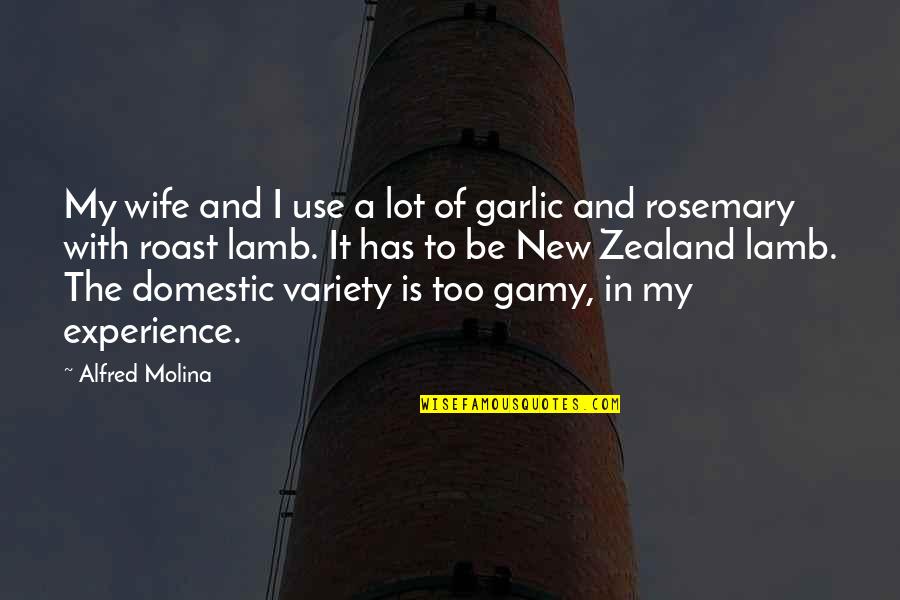 Nature Preserve Quotes By Alfred Molina: My wife and I use a lot of Nature Preserve Quotes By Alfred Molina: My wife and I use a lot of