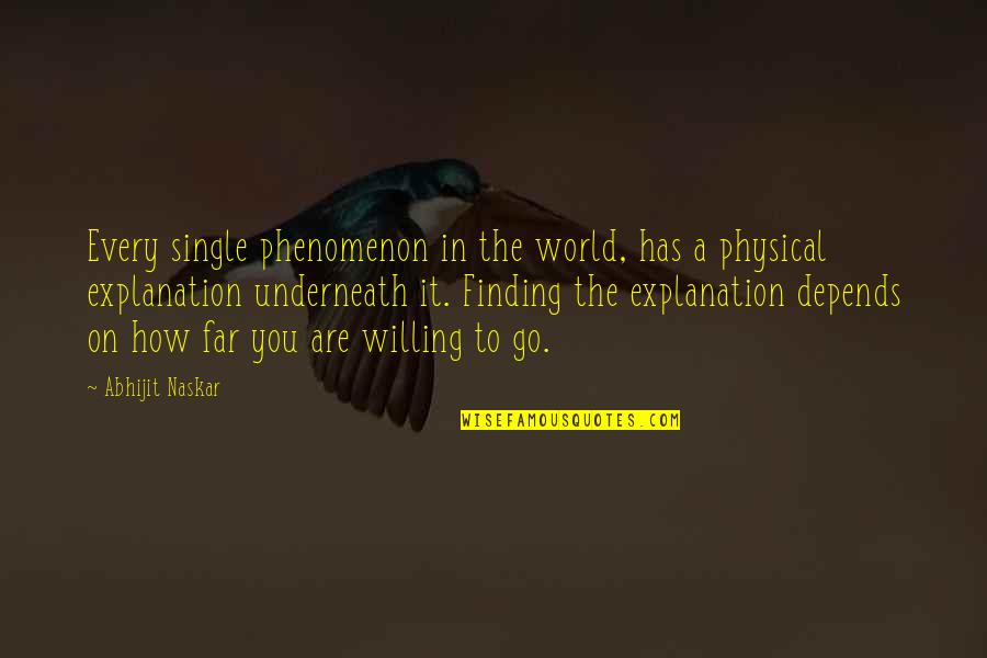 Nature With Explanation Quotes By Abhijit Naskar: Every single phenomenon in the world, has a
