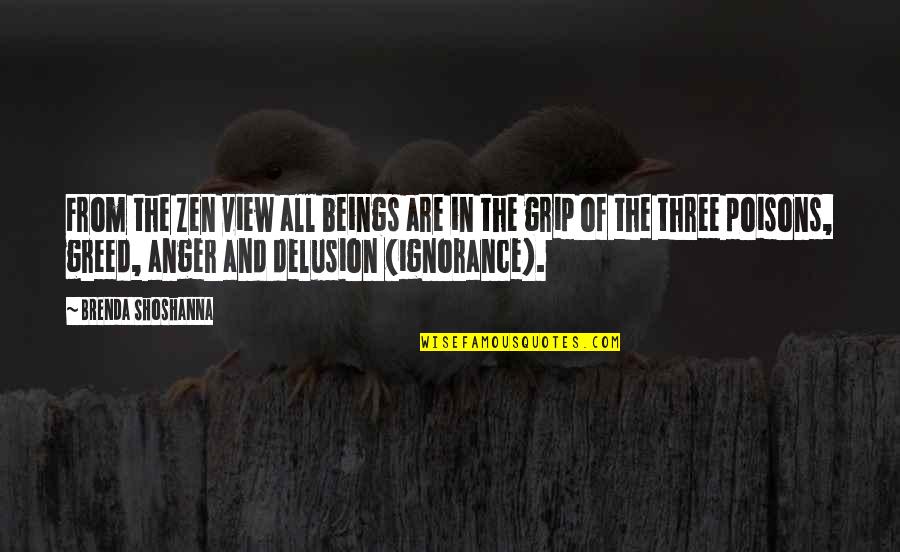 Nawet Synonim Quotes By Brenda Shoshanna: From the Zen view all beings are in Nawet Synonim Quotes By Brenda Shoshanna: From the Zen view all beings are in