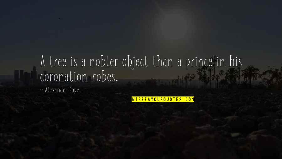 Nbear Stearns Quotes By Alexander Pope: A tree is a nobler object than a