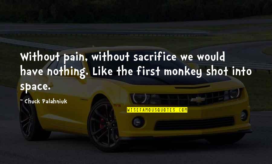 Ncl Quotes By Chuck Palahniuk: Without pain, without sacrifice we would have nothing. Ncl Quotes By Chuck Palahniuk: Without pain, without sacrifice we would have nothing.