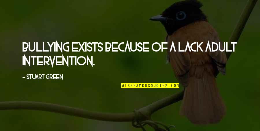 Nebulas Quotes By Stuart Green: Bullying exists because of a lack adult intervention. Nebulas Quotes By Stuart Green: Bullying exists because of a lack adult intervention.