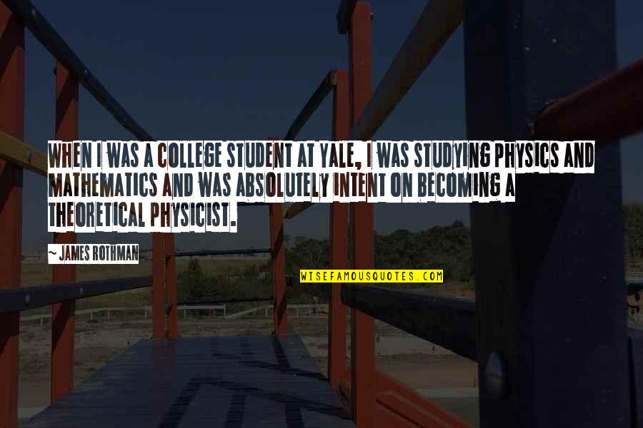Necronomicon Spellbook Quotes By James Rothman: When I was a college student at Yale, Necronomicon Spellbook Quotes By James Rothman: When I was a college student at Yale,