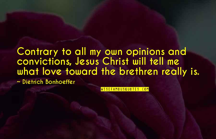 Nectars Lewes Quotes By Dietrich Bonhoeffer: Contrary to all my own opinions and convictions, Nectars Lewes Quotes By Dietrich Bonhoeffer: Contrary to all my own opinions and convictions,