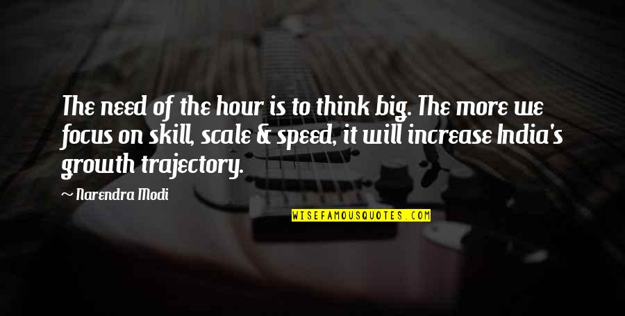 Need For Speed Quotes By Narendra Modi: The need of the hour is to think