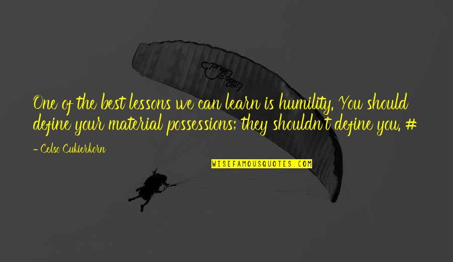 Neeps Vegetable Quotes By Celso Cukierkorn: One of the best lessons we can learn Neeps Vegetable Quotes By Celso Cukierkorn: One of the best lessons we can learn