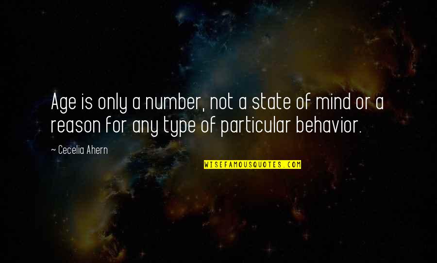 Neilyoungchannel Quotes By Cecelia Ahern: Age is only a number, not a state