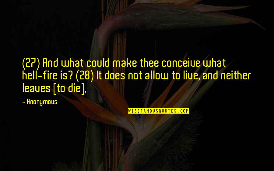 Neither Quotes By Anonymous: (27) And what could make thee conceive what Neither Quotes By Anonymous: (27) And what could make thee conceive what