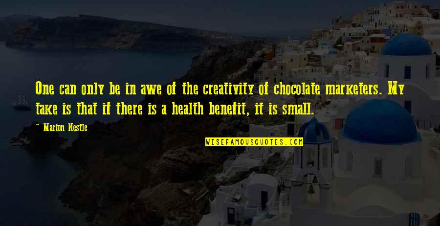 Nestle Quotes By Marion Nestle: One can only be in awe of the
