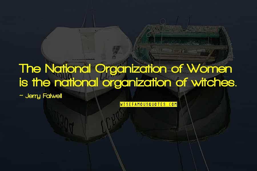 Netware Operating Quotes By Jerry Falwell: The National Organization of Women is the national