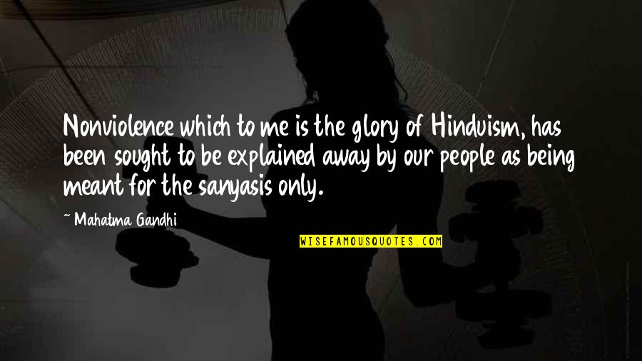 Neurotransmisores Definicion Quotes By Mahatma Gandhi: Nonviolence which to me is the glory of Neurotransmisores Definicion Quotes By Mahatma Gandhi: Nonviolence which to me is the glory of
