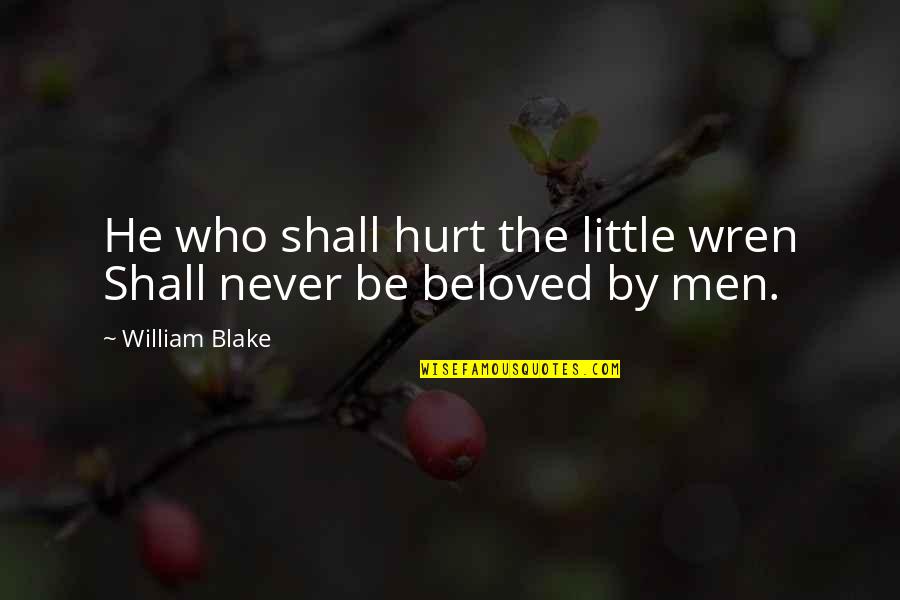 Never Be Hurt Quotes By William Blake: He who shall hurt the little wren Shall Never Be Hurt Quotes By William Blake: He who shall hurt the little wren Shall