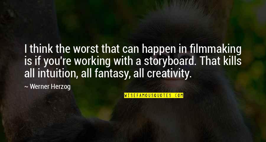 Never Stopped Loving Quotes By Werner Herzog: I think the worst that can happen in