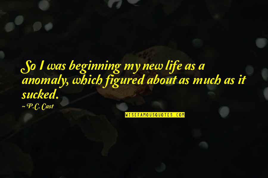 New Beginning Life Quotes By P.C. Cast: So I was beginning my new life as