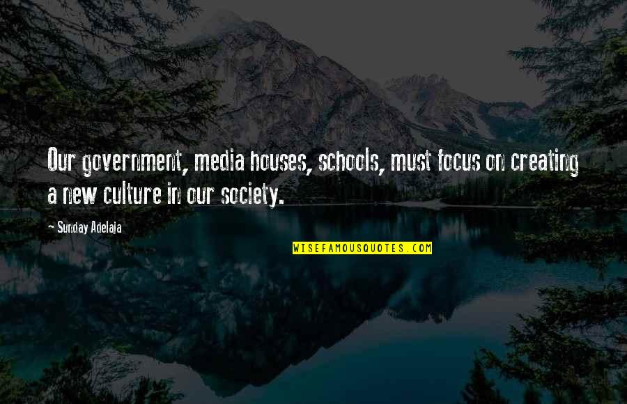 New Focus Quotes By Sunday Adelaja: Our government, media houses, schools, must focus on New Focus Quotes By Sunday Adelaja: Our government, media houses, schools, must focus on